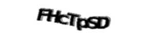 Security check image, please type the characters shown